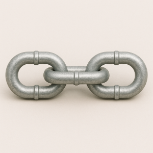 Цепь круглозвенная с буртиком Б2-3,5х18 в наличии в Владимире