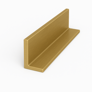 Латунный профиль Г-образный 40 мм Л63 в наличии в Владимире