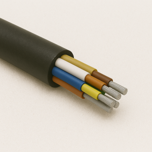 Провод контрольный ПВС 2х4 черный в наличии в Владимире