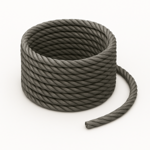 Канат одинарной свивки оцинкованный (С) 1,5 мм ГОСТ 3063-80 в наличии в Владимире