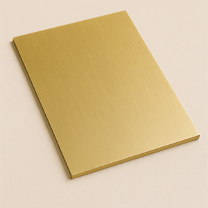 Латунный лист горячекатаный 25х600х1500 мм Л63 ГОСТ 2208-2007 в наличии в Владимире