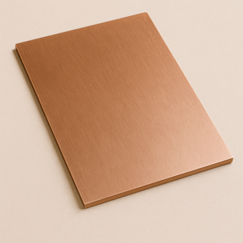 Бронзовый лист 0,32 мм БрБ2 в наличии в Владимире