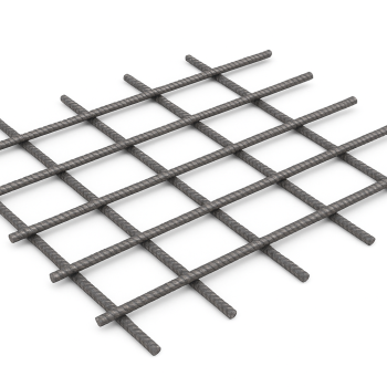 Арматурная сварная сетка 100х100х5 мм А500С в наличии в Владимире