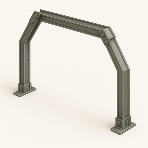 Трапециевидная податливая крепь 4 стойки КМП-Т4 СВП-33 в наличии в Владимире