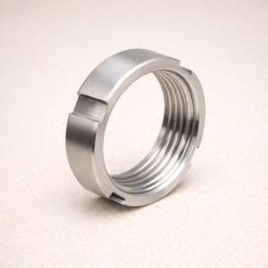 Гайка шлицевая AISI 304 1 1/2" в наличии в Владимире