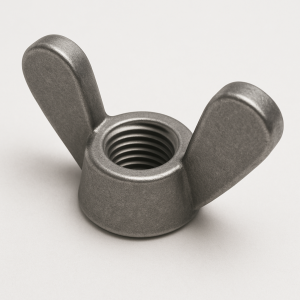 Гайка-барашек хромированная 5,8 М8 мм DIN 315 в наличии в Владимире