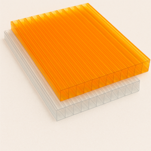 Сотовый поликарбонат 8х2100х12000 мм бронзовый 42% в наличии в Владимире