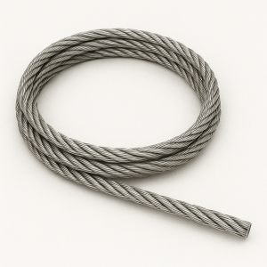 Трос нержавеющий авиационный 5,2 мм ЛК-О 6х19(1+6+12)+1х19(1+6+12) ГОСТ 2172-80 в наличии в Владимире