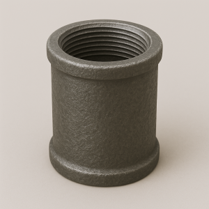 Чугунная муфта переходная ДУ 32х20 (1 1/4 х 3/4 дюйма) ГОСТ 8957-75 оцинкованная в наличии в Владимире