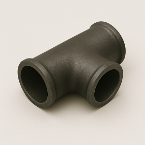 Чугунный тройник двухраструбный с фланцевым отводом 150х150 мм ГОСТ ISO 2531-2012 в наличии в Владимире