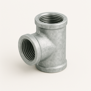 Тройник оцинкованный приварной ДУ 40 в наличии в Владимире