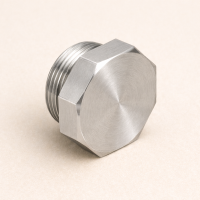 Заглушка под восьмигранник AISI 304 1 1/2" НР