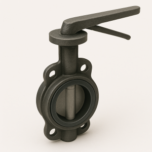 Затвор чугунный дисковый ДУ 100 РУ 16 ГОСТ 12521-89 в наличии в Владимире