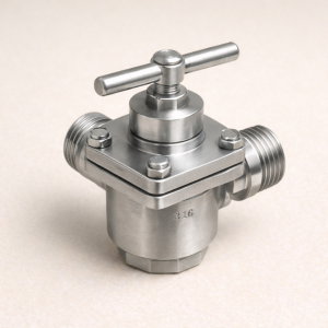 Кран пробковый 3-х ходовой ВР/ВР/ВР AISI 304 DN 1 1/2" в наличии в Владимире