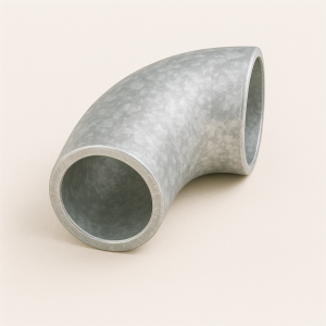Отвод оцинкованный бесшовный 90° ДУ 133 в наличии в Владимире