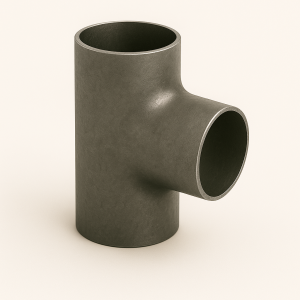 Стальной тройник бесшовный приварной равнопроходной ДУ 400 ГОСТ 17376-2001 в наличии в Владимире