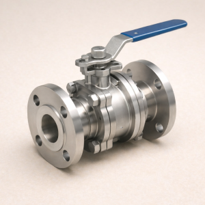 Кран шаровой фланцевый AISI 316 1 1/4" в наличии в Владимире